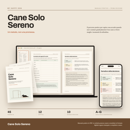 Cane Solo Sereno